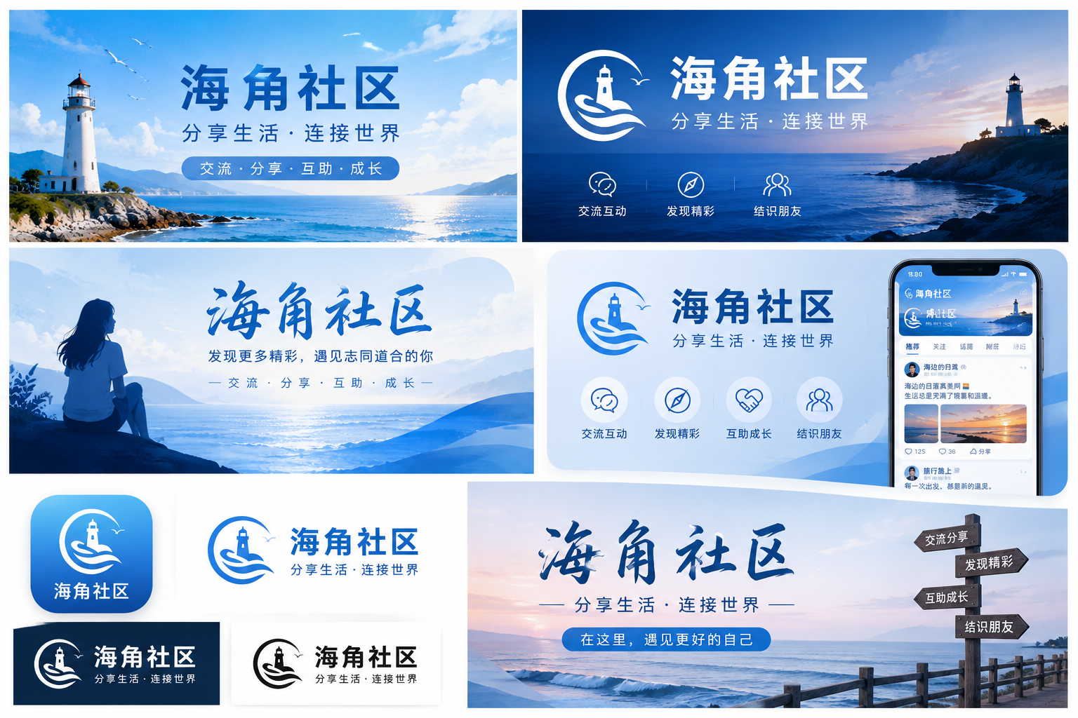 海角社区城市生活志重点视觉